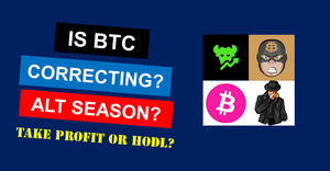 Is Bitcoin overextended? Alt season coming in? Take Profit or Keep HODLing?